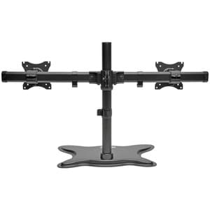 Tripp Lite Dual-Monitor TV Desktop Display Mount Stand Full Motion 13"- 27" - Up to 27" Screen Support - 52 lb Load Capaci