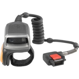 Zebra RS5000 Rugged Industrial, Manufacturing, Retail, Transportation, Warehouse Wearable Barcode Scanner - Cable Connecti