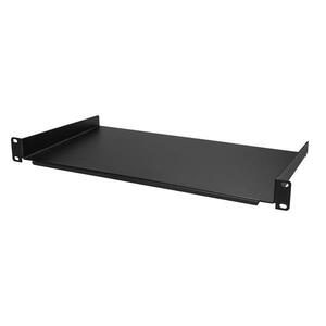StarTech.com 1U Server Rack Cabinet Shelf - Fixed 10" Deep Cantilever Rackmount Tray for 19" Data/AV/Network Enclosure w/c