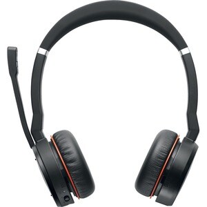 Jabra EVOLVE 75 MS Wireless Over-the-head Stereo Headset - Binaural - Circumaural - 3048 cm - Bluetooth - 20 Hz to 20 kHz 