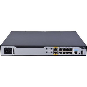 HPE MSR1003-8S AC Router - 10 Ports - Management Port - 3 - Gigabit Ethernet - Desktop, Rack-mountable