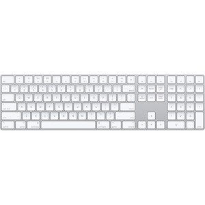 Apple Magic Keyboard - Wireless Connectivity - Bluetooth - Lightning Interface Multimedia Hot Key(s) - English (US) - QWER