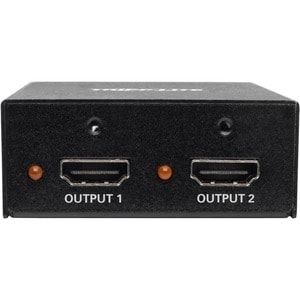Tripp Lite 2-Port 3D 4K HDMI Splitter, HDMI 2.0, HDCP 2.2 UHD 4K @ 60Hz, HDR, TAA - 3840 × 2160 - 22.97 ft Maximum Operati