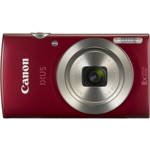 Canon IXUS 185 20 Megapixel Compact Camera - Red - 1/2.3" Sensor - Autofocus - 6.8 cm (2.7")LCD - 8x Optical Zoom - 4x Dig