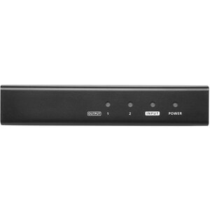 ATEN 2-Port True 4K HDMI Splitter - 4096 x 2160 - 49.21 ft Maximum Operating Distance - 1 x HDMI In - 2 x HDMI Out - Metal