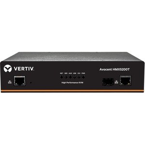 Vertiv AVOCENT HMX HMX5200T Digital KVM Extender - Wired - 1 Computer(s) - 100 m Range - WUXGA - 1920 x 1200 Maximum Video