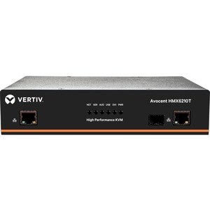 Vertiv AVOCENT HMX HMX6210T Digital KVM Extender - Wired - 1 Computer(s) - 100 m Range - WQXGA - 2560 x 1600 Maximum Video