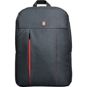 Sacoche de transport Port Portland - Sac à dos Style pour 39,6 cm (15,6") Ordinateur Portable - Noir - 210D Polyester Cuer