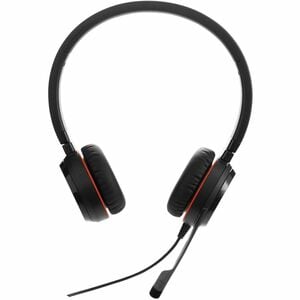 Jabra EVOLVE 20SE MS Stereo Wired Over-the-head Stereo Headset - Black - Binaural - Supra-aural - 32 Ohm - 150 Hz to 7 kHz