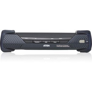 ATEN ALTUSEN KE6900R Digital KVM Console - Wired - 1 Computer(s) - 1 Remote User(s) - WUXGA - 1900 x 1200 Maximum Video Re