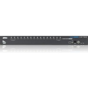 ATEN CS17916 KVM Switchbox - 16 Computer(s) - 1 Local User(s) - 1920 x 1200 - 20 x USB - 17 x HDMI - Rack-mountable