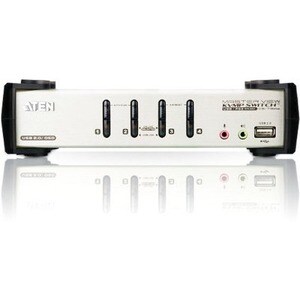 ATEN MasterView CS1734B KVM Switchbox - 4 Computer(s) - 1 Local User(s) - 2048 x 1536 - 4 x USB - 1 x VGA - Desktop