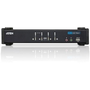 ATEN CubiQ CS1784A KVM Switchbox - 4 Computer(s) - 1 Local User(s) - 2560 x 1600 - 8 x USB - 5 x DVI - Desktop