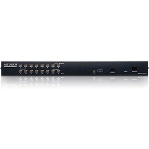 ATEN ALTUSEN KH1516AI KVM Switchbox - 16 Computer(s) - 1 Local User(s) - 1 Remote User(s) - 1920 x 1200 - 18 x Network (RJ