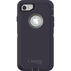 OtterBox Defender Carrying Case (Holster) Apple iPhone 8, iPhone 7 Smartphone - Stormy Peaks - Wear Resistant Interior, Dr