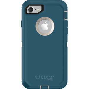 OtterBox Defender Carrying Case (Holster) Apple iPhone 8, iPhone 7 Smartphone - Big Sur - Wear Resistant Interior, Drop Re