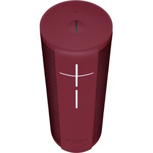 Ultimate Ears Megablast Portable Bluetooth Smart Speaker - Alexa Supported - Red - 60 Hz to 20 kHz - 360° Circle Sound - W