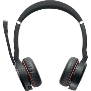 Jabra EVOLVE 75 MS Wireless Over-the-head Stereo Headset - Binaural - Circumaural - 3048 cm - Bluetooth - 20 Hz to 20 kHz 