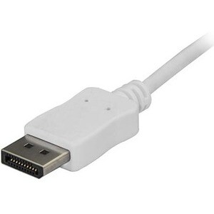 StarTech.com 1 m DisplayPort/Thunderbolt 3 Videokabel - 1 Stück - Cable for Audio-/Video-Gerät, Monitor, Workstation, Proj