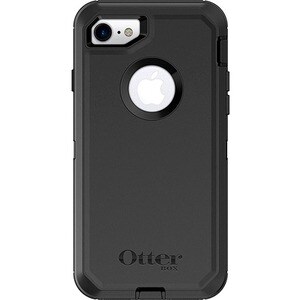 OtterBox Defender Apple iPhone iPhone 7, iPhone 8 - Black - Wear Resistant Interior, Drop Resistant Interior, Dust Resista