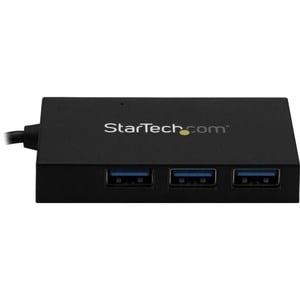 StarTech.com HB30A3A1CSFS, USB 3.2 Gen 1 (3.1 Gen 1) Type-A, USB 3.2 Gen 1 (3.1 Gen 1) Type-A, USB 3.2 Gen 1 (3.1 Gen 1) T