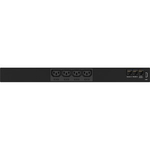 HPE P9R50A PDU - Metered - 16 A - 120 V AC, 230 V AC Ausgang - 1U - Waagerecht - Rackmount