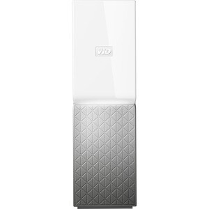 Sistema di archiviazione NAS WD My Cloud Home WDBVXC0080HWT-EESN - 1 x Vani totali - 8 TB HDD Desktop - 1 x HDD installato