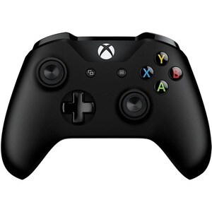 Microsoft Xbox Wireless Controller - Black - Wireless - Bluetooth - Xbox One X, Xbox One S, Xbox One, PC - Black