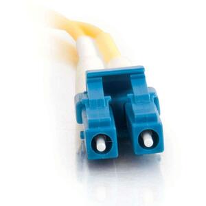 C2G 5m LC-LC 9/125 Duplex Single Mode OS2 Fiber Cable - Yellow - 16ft - 5m LC-LC 9/125 Duplex Single Mode OS2 Fiber Cable 