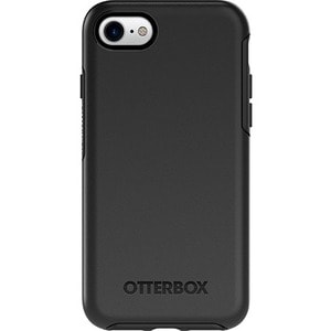 OtterBox Symmetry Case for Apple iPhone 7, iPhone 8, iPhone SE 2 Smartphone - Black - 1 - Shock Resistant, Drop Resistant,