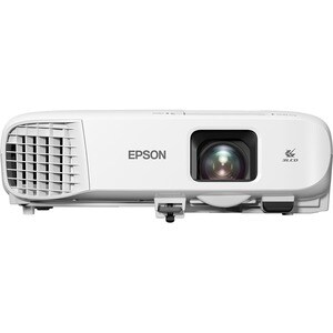 Epson EB-970 LCD Projector - 4:3 - 1024 x 768 - Front, Ceiling - 6000 Hour Normal Mode - 12000 Hour Economy Mode - XGA - 1