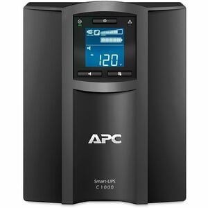 APC by Schneider Electric Smart-UPS C 1000VA LCD 120V with SmartConnect - Tower - 3 Hour Recharge - 9.20 Minute Stand-by -