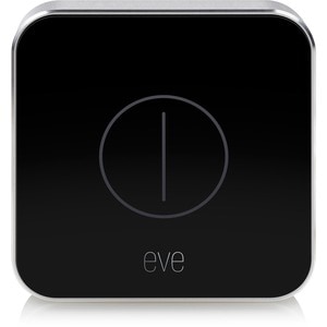 Eve Button Connected Home Remote - Button Switch - Light Control, Lamp - Siri, Apple HomeKit Supported - 3 V DC - Black