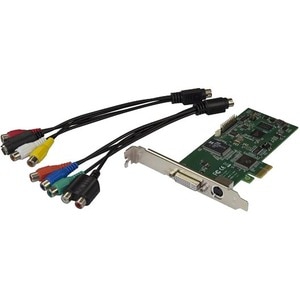 StarTech.com PCIe Video Capture Card, Internal Capture Card, HDMI, VGA, DVI, and Component, 1080P at 60 FPS, TAA - Use thi