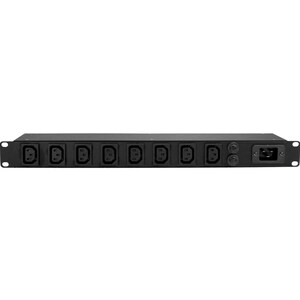StarTech.com 8-Port Rack-Mount PDU with C13 Outlets - 16 A - 10 ft. Power Cord (AS3112) - 1U - IEC 60320 C20 - 8 x IEC 603