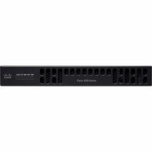 Cisco 4000 ISR 4221 Router - 2 Ports - 2 WAN Port(s) - 2.0 SFP (mini-GBIC) Slots, Network Interface Module (NIM) Slots - 8