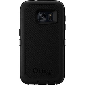 OtterBox Defender Rugged Carrying Case (Holster) Samsung Galaxy S7 Smartphone - Black - Dirt Resistant, Bump Resistant, Sc