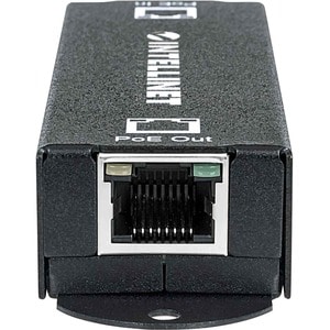 Gigabit High-Power PoE+ Extender Repeater, IEEE 802.3at/af Power over Ethernet (PoE+/PoE), metal - Network (RJ-45) - Metal