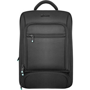 Funda de transporte Urban Factory MIXEE (Mochila) para 35,6 cm (14") Portátil - Negro - Resistente al agua, Amortiguador, 