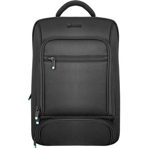 Urban Factory MIXEE Carrying Case (Backpack) for 35.6 cm (14") Notebook - Black - Water Proof, Shock Absorbing, Water Resi