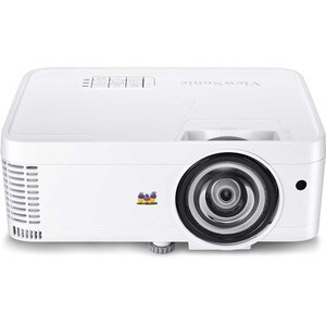 ViewSonic PS600W 3700 Lumens WXGA HDMI Networkable Short Throw Projector for Home and Office - PS600W - 3700 Lumens WXGA H