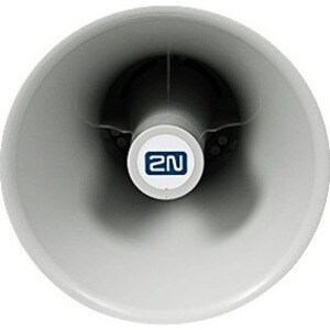2N SIP Outdoor Wall Mountable, Surface Mount Speaker - 8 W RMS - Grey - 25 W (PMPO) Woofer Tweeter Midrange - 275 Hz to 12