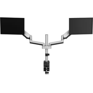 V7 DM1DTA-1N Desk Mount for Monitor - Silver - 2 Display(s) Supported - 32" Screen Support - 34 lb Load Capacity - 100 x 1