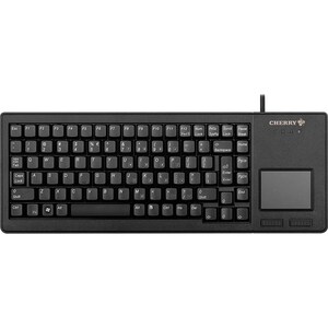 CHERRY G84-5500 Keyboard - Cable Connectivity - USB Interface - TouchPad - French - AZERTY Layout - Black - 89 Key(s) - Pr