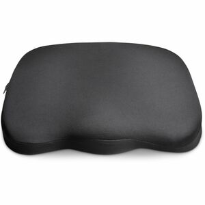 Kensington Ergonomic Memory Foam Seat Cushion - Foam - Ergonomic Design, Slip Resistant Base, Durable, Removable Cover, Ad