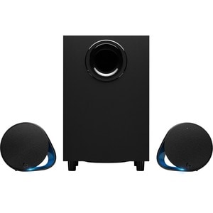 Logitech LIGHTSYNC G560 2.1 Bluetooth Speaker System - 120 W RMS - Black - 40 Hz to 18 kHz - DTS:X - USB