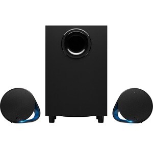 Logitech LIGHTSYNC G560 2.1 Bluetooth Speaker System - 120 W RMS - Black - 40 Hz to 18 kHz - DTS:X - USB