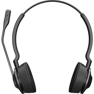 Jabra Engage 65 Stereo Wireless Over-the-head Stereo Headset - Binaural - 15000 cm - DECT - 40 Hz to 16 kHz - Electret, Co