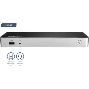 StarTech.com USB C Dock - 4K Dual Monitor HDMI & DisplayPort USB Type-C Docking Station - 60W Power Delivery, SD, 4-port U