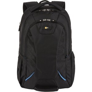 Case Logic BEBP-315 Carrying Case (Backpack) for 15.6" Notebook - Black - Polyester Body - Checkpoint Friendly - Shoulder 